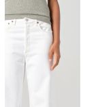 JEAN DAME TAILLE HAUTE JAMBE LARGE MILKSHAKE