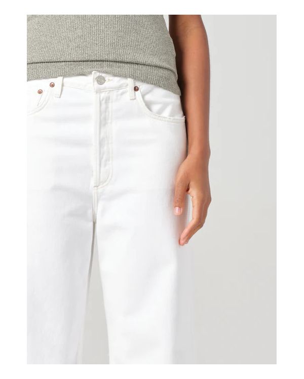 JEAN DAME TAILLE HAUTE JAMBE LARGE MILKSHAKE