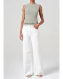 JEAN DAME TAILLE HAUTE JAMBE LARGE MILKSHAKE