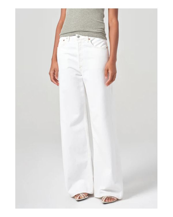 DAME HIGH RISE WIDE LEG MILKSHAKE 2