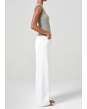 DAME HIGH RISE WIDE LEG MILKSHAKE