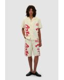 CHEMISE IMPRIMÉE ROUGE 