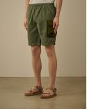 SHORT DE BAIN CARGO VERT THYM