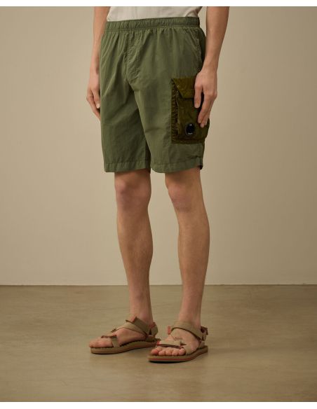 SHORT DE BAIN CARGO VERT THYM