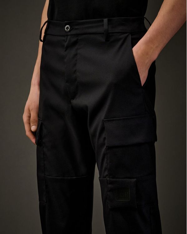 PANTALON CARGO SERIE METROPOLIS NOIR