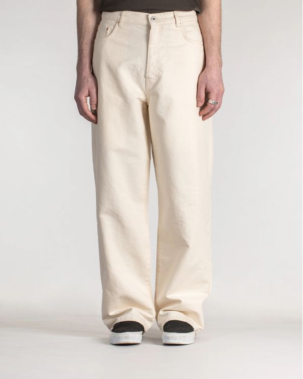 PANTALON WIDE 5 NATURAL DENIM