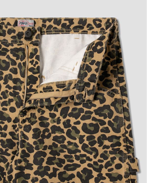 BIG JOB LEOPARD CAMO SHORTS