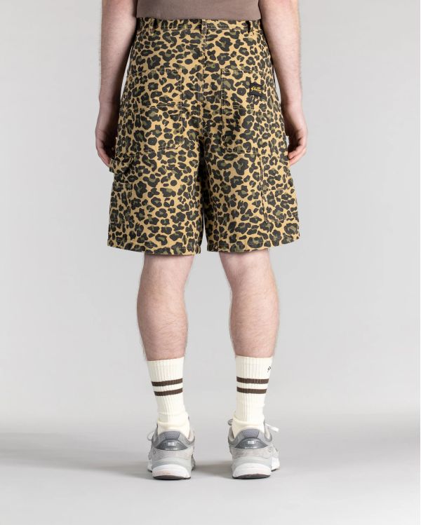 BIG JOB LEOPARD CAMO SHORTS