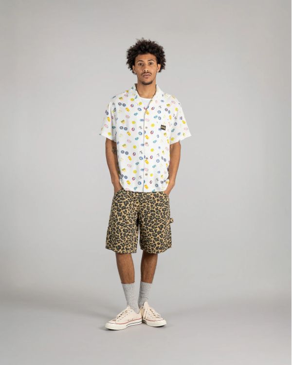 BIG JOB LEOPARD CAMO SHORTS