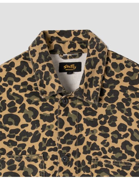 VESTE DE TRAVAIL CAMOUFLAGE LÉOPARD