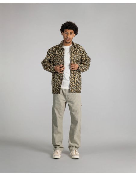COVERRAL JACKET LEOPARD CAMO