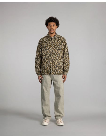 COVERRAL JACKET LEOPARD CAMO