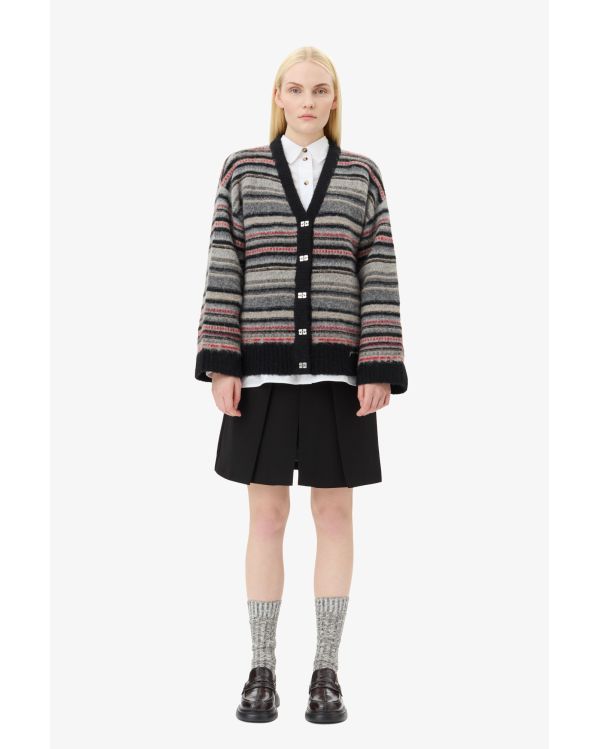 CARDIGAN STRIPE BOXY PHANTOM 2
