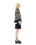 CARDIGAN RAYÉ BOXY FANTÔME