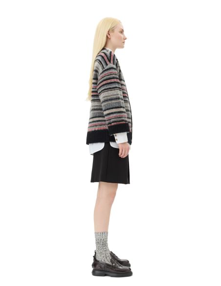CARDIGAN RAYÉ BOXY FANTÔME