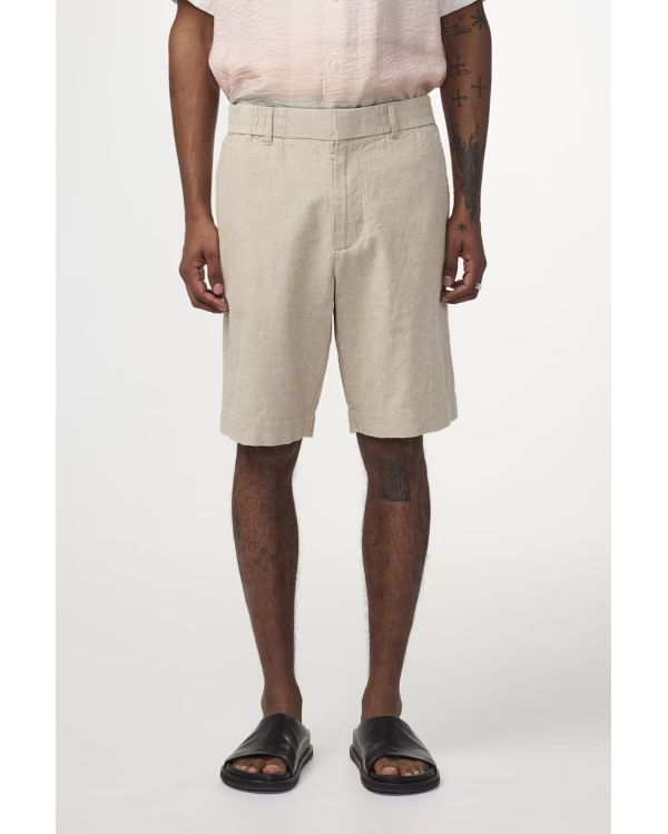 BILLIE LINEN BLEND SHORTS 2