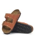 ARIZONA RIVET LEVE DARK RUST SANDALS