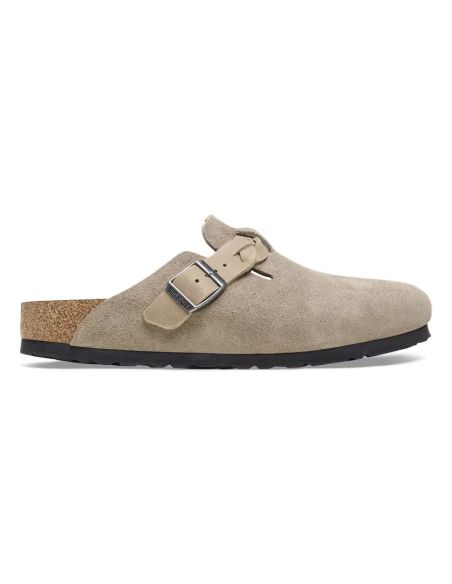 BOSTON BRAIDED SUEDE LEVE TAUPE