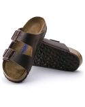 SANDALES ARIZONA LIT DE PIED SOUPLE HABANA