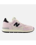 SNEAKERS U475 ROSE SUGAR BLACK ET LINEN