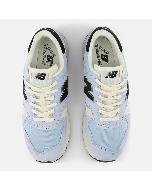 SNEAKERS U475 LIGHT CHROME BLUE BLACK ET LINEN 2