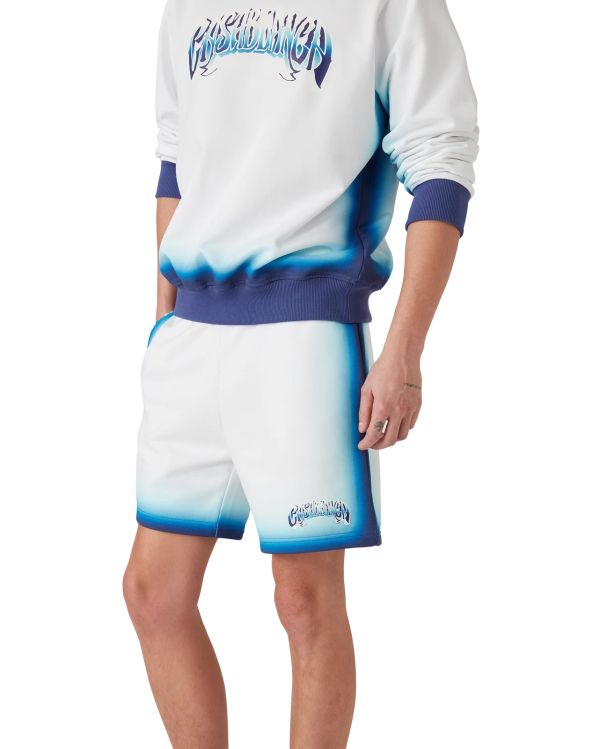 SHORT DE SURVÊTEMENT BLEU DÉLAVÉ