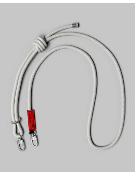CORDON DE TELEPHONE / SACOCHE WARES STRAPS 8.0MM ROPE STRAP FLASH WHITE