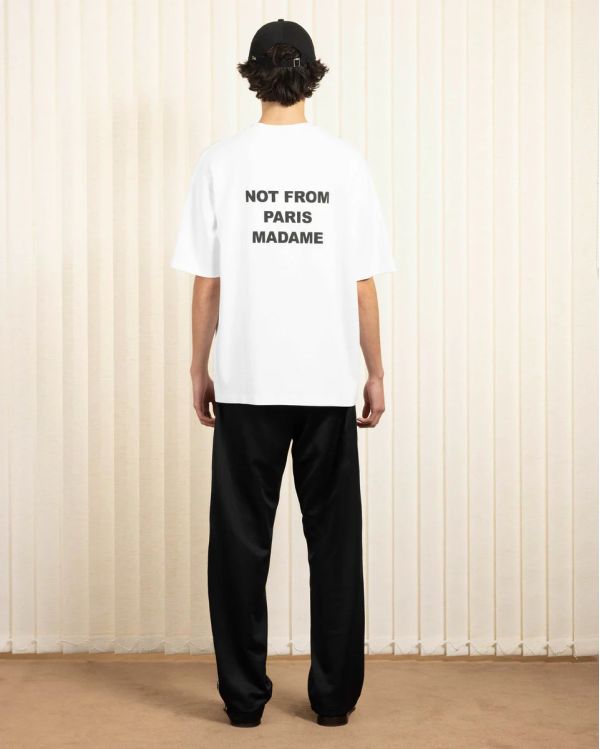 LE TSHIRT SLOGAN BLANC OPTIQUE 2