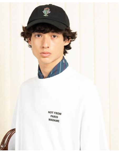 LE TSHIRT SLOGAN BLANC OPTIQUE