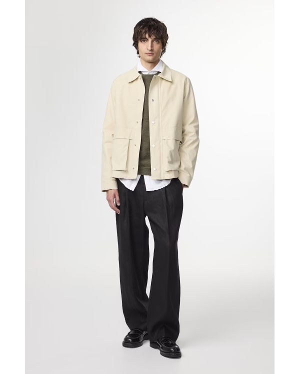 VESTE PAULO EN COTON ÉCRU 2