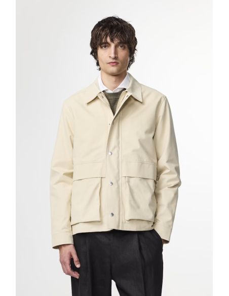 PAULO COTTON JACKET ECRU
