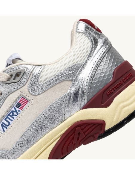 HYPERWAY LOW WOM MLEA/SU/MESH SILV/SYRA