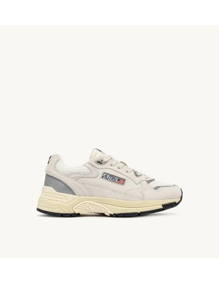 HYPERWAY SNEAKERS IN WHITE AND SILVER