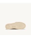 SNEAKERS MEDALIST FEMME BLANC ET DETAILS LUREX OR