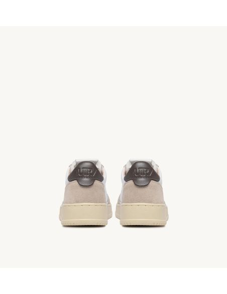 MEDALIST SNEAKERS WOMAN IN WHITE AND MOREL