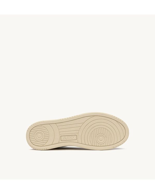 MEDALIST SNEAKERS WOMAN IN WHITE AND MOREL