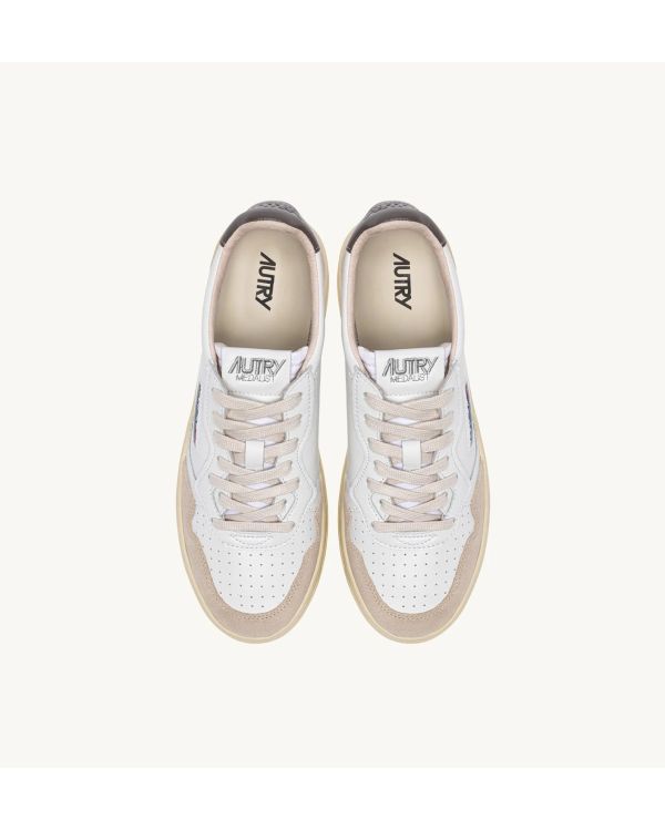 SNEAKERS MEDALIST FEMME BLANC ET MOREL