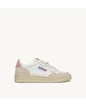 MEDALIST WOMAN SNEAKERS IN WHITE AND POWDER BEIGE