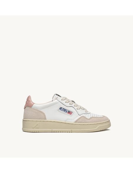 SNEAKERS MEDALIST FEMME BLANC ET POWDER BEIGE