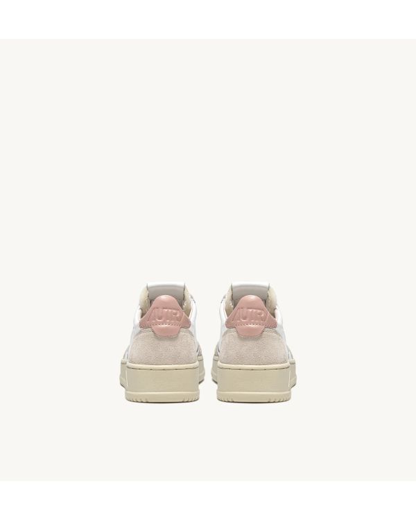 SNEAKERS MEDALIST FEMME BLANC ET POWDER BEIGE