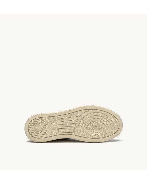 SNEAKERS MEDALIST FEMME BLANC ET POWDER BEIGE