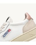 MEDALIST WOMAN SNEAKERS IN WHITE AND POWDER BEIGE