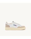 MEDALIST WOMAN SNEAKERS IN WHITE AND SILVER