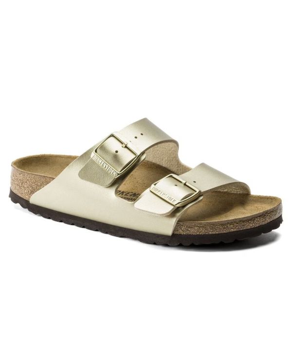SANDALES ARIZONA BIRKO-FLOR GOLD