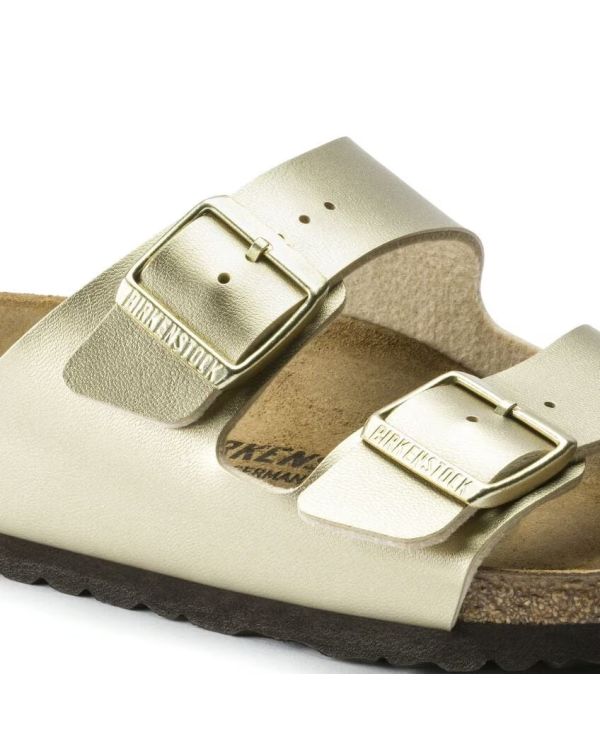 SANDALES ARIZONA BIRKO-FLOR GOLD