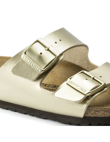 SANDALES ARIZONA BIRKO-FLOR GOLD