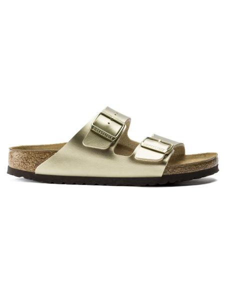 SANDALES ARIZONA BIRKO-FLOR GOLD