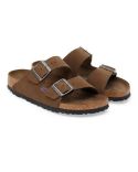 ARIZONA SANDALS SOFT FOOTBED DARK TEA TONAL