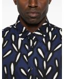 LA CHEMISE SIMON PRINT NAVY BLACK