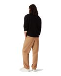 COTTON EMBROIDERED MUSHROOM JUMPER BLACK
